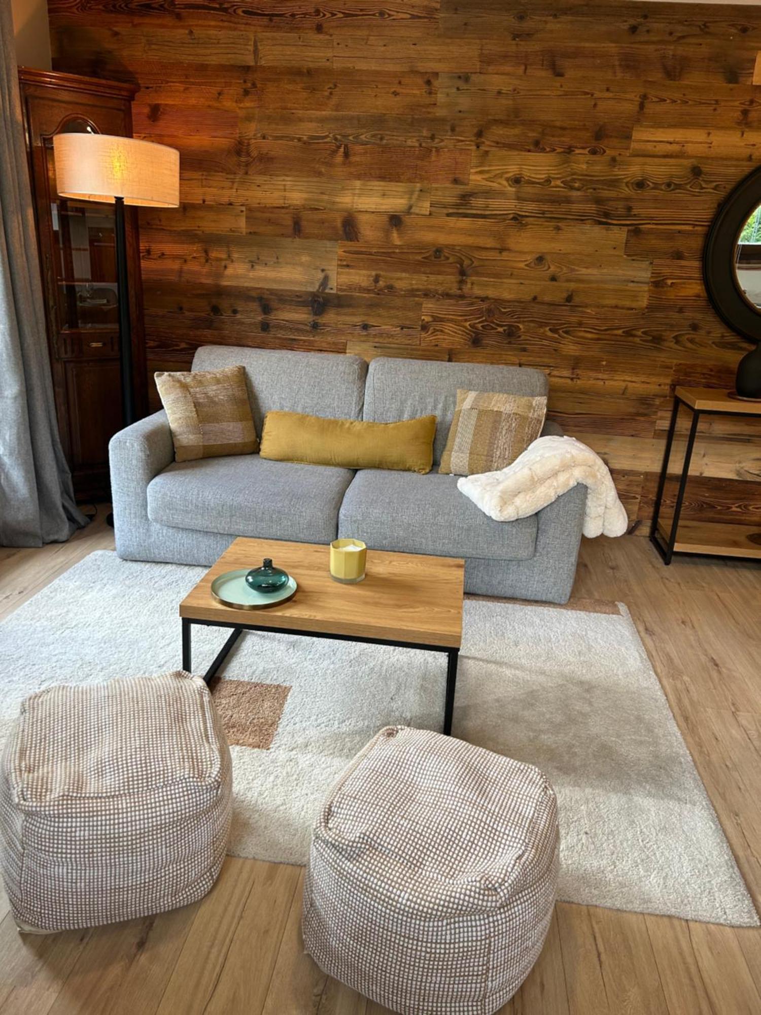 Appartement Style Chalet Avec Grande Terrasse Et Parking Prive Σαμονί Εξωτερικό φωτογραφία